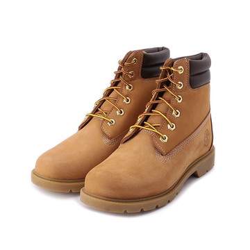 TIMBERLAND LINDEN WOODS 磨砂革6吋防水靴 黃 A161G 女鞋