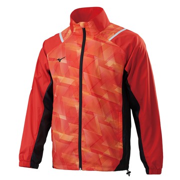 [秉宸] MIZUNO 男女平織外套 運動外套 教練外套 防潑水 防風外套 32TC2583 22FWO