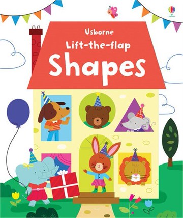 英國 Usborne Lift-the-Flap 翻翻書 Shapes ＊夏日微風＊｜夏日微風↘限時下殺