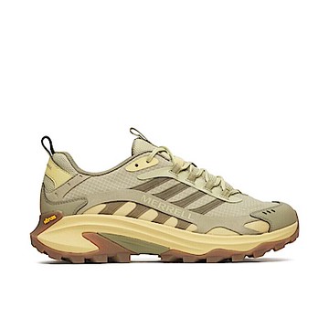 Merrell Moab Speed 2 GTX [ML038059] 男 戶外鞋 登山 越野鞋 防水 黃金大底 草綠色