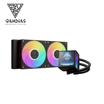 GAMDIAS CHIONE P5-240黑/一體式水冷