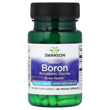 Swanson Vitamins, Albion® 硼全素膠囊，6 毫克，60 粒