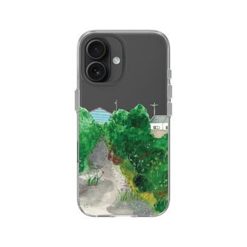 iPhone 16 Clear Case（相機按鈕） 透明 - Soupy Tang 湯舒皮 - Green Path