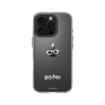 iPhone 16 Pro Clear 透明 - 哈利波特 Harry Potter - 閃電與眼鏡圖案
