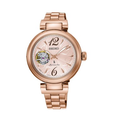 SEIKO 精工 LUKIA 自動上鍊 機械腕錶-女錶(SSA804J1)33.9mm SK008