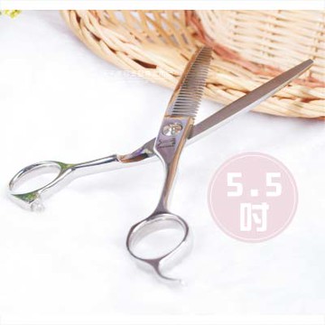 【美髮沙龍專用】E6028豹牌打薄剪刀(5.5吋)-單支 [47161]