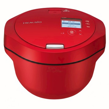 SHARP 夏普 自動攪拌智慧調理鍋 2.4L 110V~ / 60Hz 800W  KN-V24AT(R)  蕃茄紅