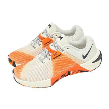 Nike 訓練鞋 Wmns Metcon 10 女鞋 米白 橘 健身 穩定 支撐 HQ2620-002