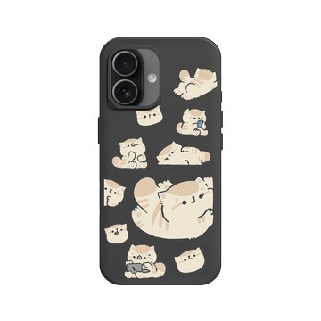 iPhone 17 SolidX 黑 - fluffystar 毛絨絨星人 - Bobo的每一刻