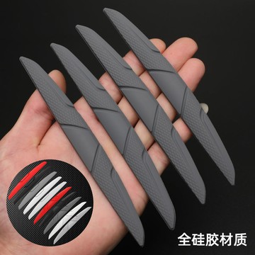 【臺灣出貨】汽車車門防撞條矽膠防撞貼開門邊後視鏡防擦刮蹭保險隱形透明通用