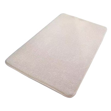 寢室安居 加厚記憶棉吸水腳踏墊  60 x 40cm  米駝色