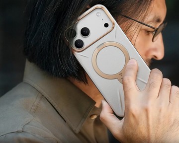 【iPhone 17系列】TORRAS Ostand Spin VegSkin 相機鍵支架皮革殼