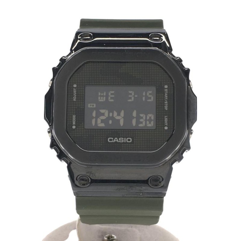 CASIO◇クォーツ腕時計・G-SHOCK/デジタル/BLK/ブラック/KHK/カーキ | LINEショッピング