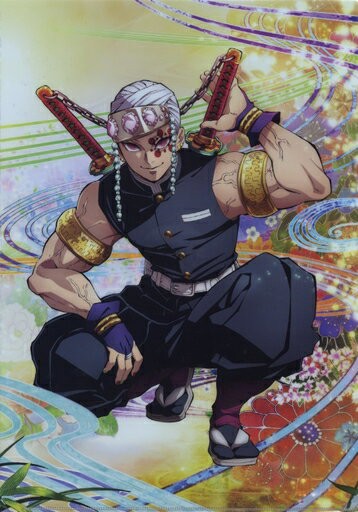 宇髓天元(主視覺宣傳圖)午餐墊盒鬼滅之刃游郭編Cafe××ufotable區★asobi CAFE