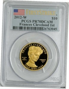 アンティークコイン NGC PCGS 2012年-W フランシス クリーブランド