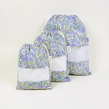 Floral 花朵 束口袋 束口包