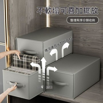 【免運喲】多層衣物抽屜式衣櫃收納盒分隔箱家用褲子防塵整理神器臥室專用