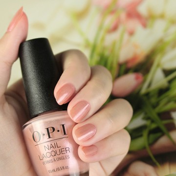 OPI 南方莊園 NLN52 經典指甲油/小黑蓋 紐奧良春夏系列 柔和桃