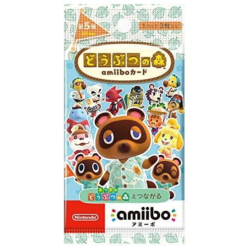 どうぶつの森amiiboカード 第5弾 アミーボカード 動物の森 どう森 1パック