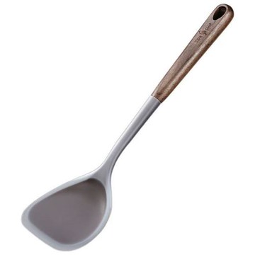 日本無印硅膠鏟食品級耐高溫不粘鍋專用鏟子木柄把炒菜鏟鍋鏟