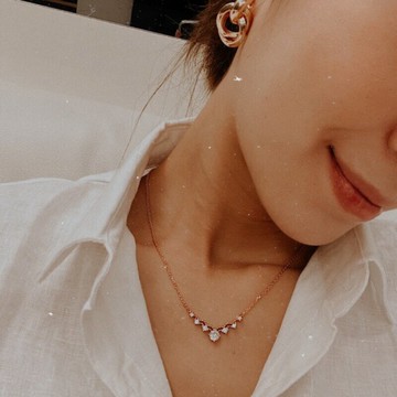 【S.One】飾品-各款超美鑲鑽/蕾絲/星星/水晶花項鍊