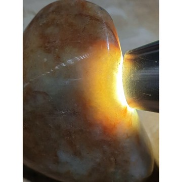 【七彩翡翠】全明料，拋光料∼台灣現貨.256g