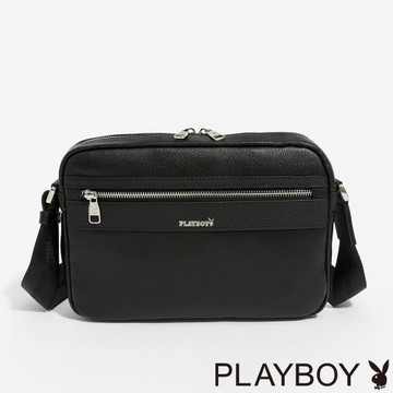 PLAYBOY - 大斜背包  Navigato系列 - 黑色
