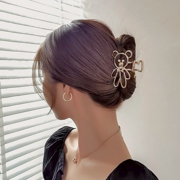 2021年新款抓發夾后腦勺網紅發抓夾女頭夾鯊魚夾大號頭發夾子頭飾