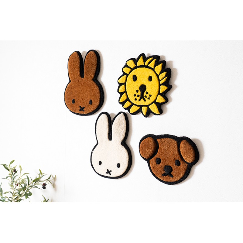 ラグ Miffy Lion Rug ミッフィー ライオンラグ