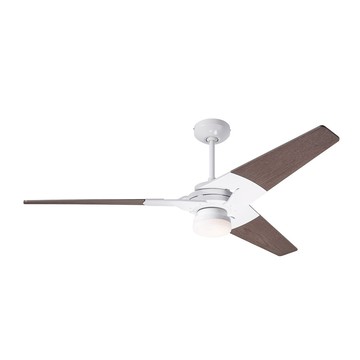 【52吋-配燈款】Torsion系列 拓森 AC 三速遙控吊扇F100-T-TOR-GW-52-GY-271