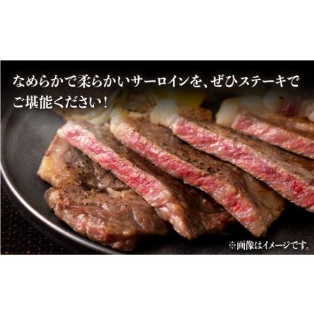 ふるさと納税 長崎和牛 絶品サーロインステーキ 600g (200g×3枚) 和牛 ステーキ 肉 牛肉 焼き肉 BBQ バー.. 長崎県東彼杵町