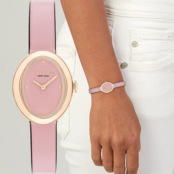 COACH Sammy CC Logo名模時尚女錶-22mm(CO14504423)