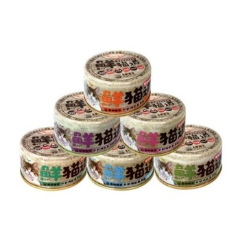 喜樂寵宴 【24入組】JOY-鮮貓道無膠機能主食罐 82g (專利褐藻添加)