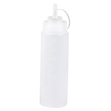 沙拉醬油壺擠壓瓶擠醬瓶調料瓶商用加厚塑料廚房醬油瓶食品級蠔油