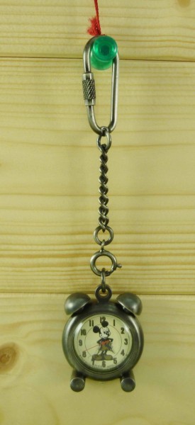 【震撼精品百貨】米奇/米妮_Micky Mouse~匙圈錶-圓形錶面-銅色【共1款】