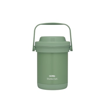 【THERMOS膳魔師】燜燒提鍋_TCRA系列_1800ml_霧松綠