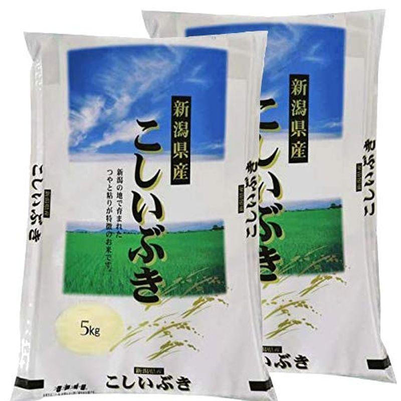 新潟ブランド米 令和４年産 新潟県産 こしいぶき 10kg (5?×2) 白米 精米 お米 （１等米使用）精米日の新しいお米です 産地直送米