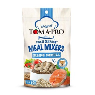 TOMA-PRO優格@鮮肉佐餐凍乾-鮭魚 犬用 2.11oz/60g X4包組(TZ1306)(下標數量2+贈神仙磚)