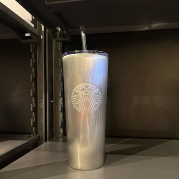 現貨🔥🇨🇦加拿大 星巴克 Starbucks 不銹鋼 貓眼杯✨ 期間限定‼️冷飲杯 附吸管  710毫升