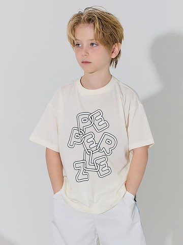 Daily Logo T-Shirt [Ivory]