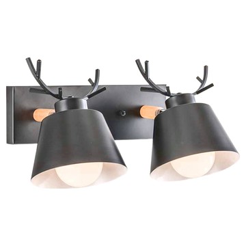 Honey Comb 北歐風複刻版原木麋鹿壁燈 YP80-882-B2 40x19x22公分 金屬烤漆實木  原木色 + 黑色