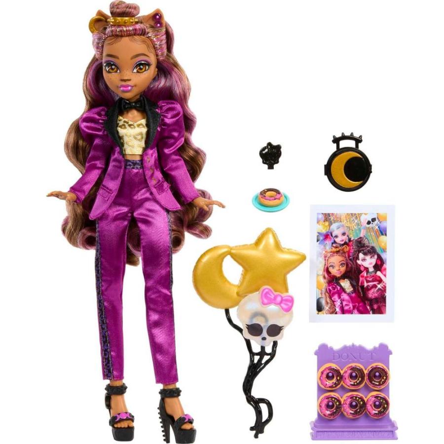 Monster High Clawdeen Wolf Doll in Monster Ball Party Fashion with