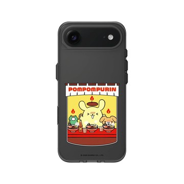 iPhone Air Clear (相機按鈕) 酷墨灰 - 三麗鷗-布丁狗30週年 PomPomPurin (30th Anniversary) - 辣翻天