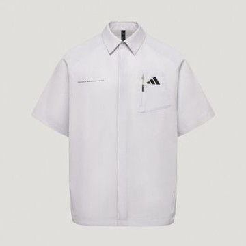 Adidas 愛迪達 M Verb Shirt LE1246 男 襯衫 白 亞版 吸濕排汗