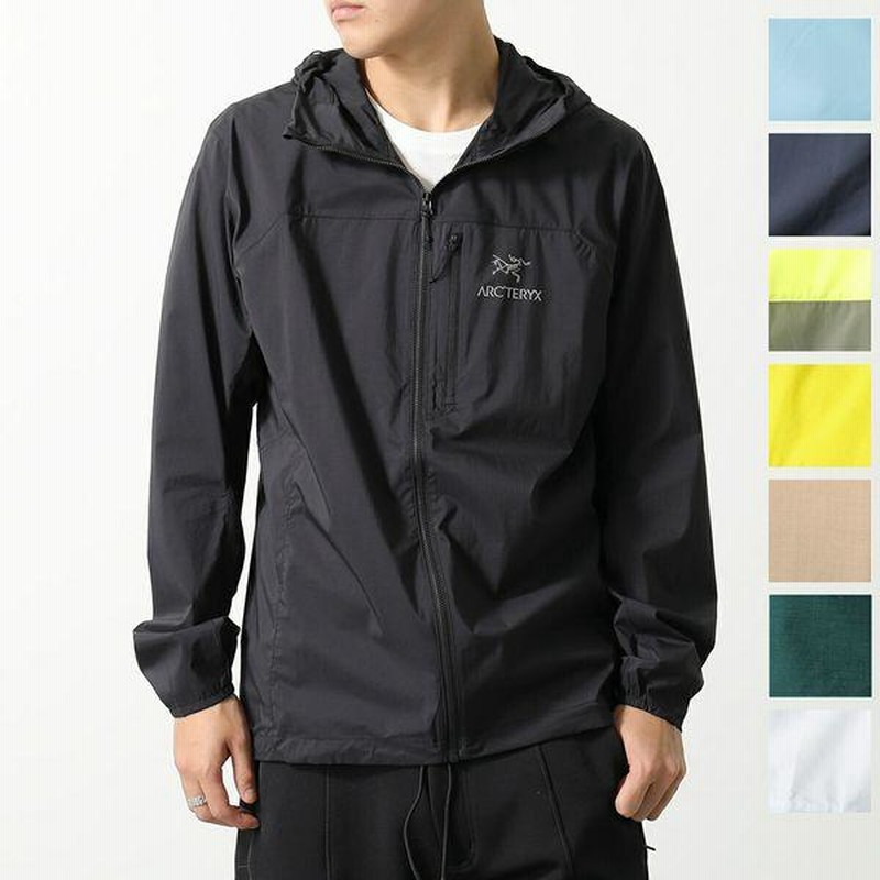 ARCTERYX アークテリクス Squamish Hoody X000007411 スコーミッシュ フーディ 軽量 ナイロン ジャケット  ウィンドシェル メンズ カラー8色 | LINEショッピング