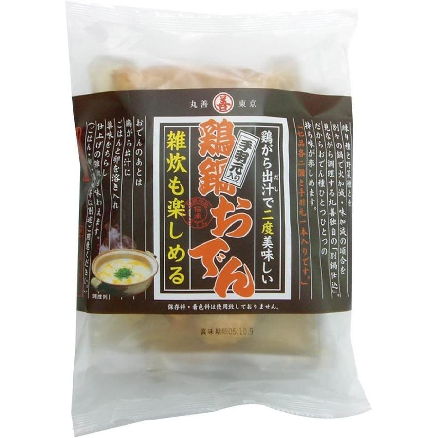 送料無料 丸善 鶏鍋おでん 1000g×10個