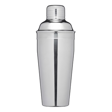 Kitchen Craft 雙層不鏽鋼雪克杯  500ml  鏡面不鏽鋼  內有濾孔設計  1個  銀色