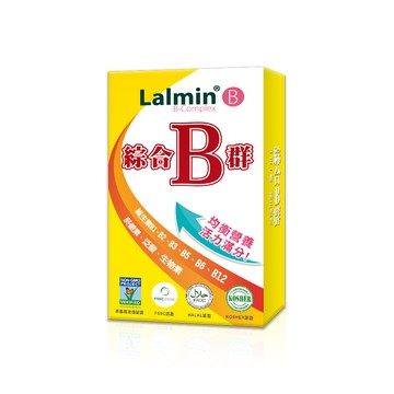 綜合B群 Lalmin 複方膠囊  (60粒/盒)