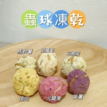 【MIUJIA】 現貨 蟲球凍乾  倉鼠黃金 老鼠 黃金鼠 寵物零食 倉鼠零食 磨牙零食 兔子天竺鼠 蜜袋鼯