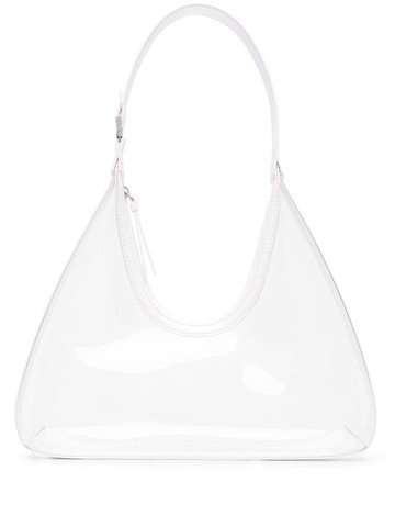 BY FAR - Amber transparent-design shoulder bag - women - Polyurethane/Recycled Polyurethane - One Size - Neutrals